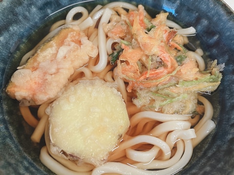 好きな天ぷらで♪天ぷらうどん